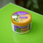 prikaz čičak maske za brz rast kose na zelenoj površini, 450ml