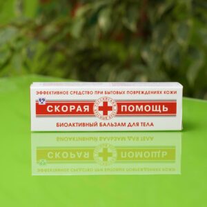 Prikaz ruskog balzam za rane - Hitna pomoć od 35ml u crveno-belom pakovanju