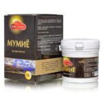 bočni prikaz mumio smole od 100g naspam pakovanja u kom dolazi prečišćena smola