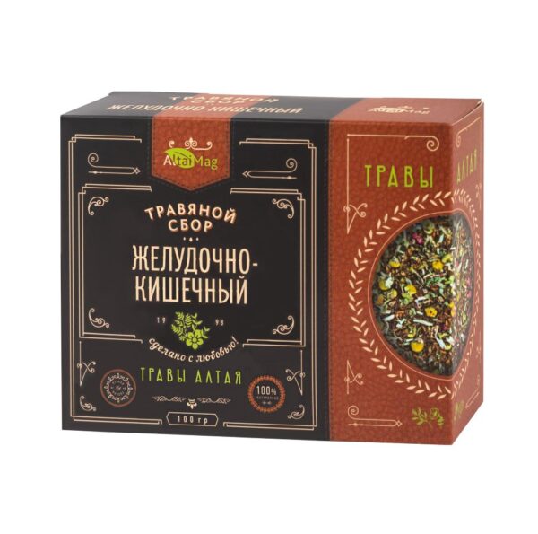 pakovanje Gastrointestinal Altaimag mešavine za stomak, sadržaj mešavine 100g