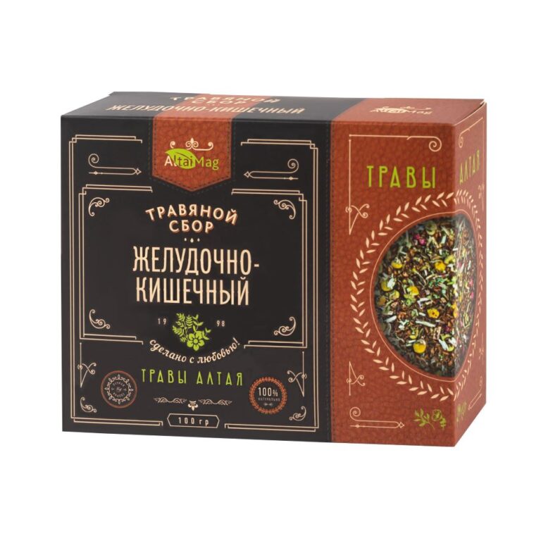 pakovanje Gastrointestinal Altaimag mešavine za stomak, sadržaj mešavine 100g