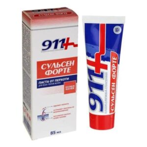 pakovanje sulsen forte paste za uklanjanje peruti brenda 911, 85ml