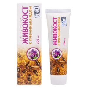 tuba naspram kutije gavez kreme sa pčelinjim otrovom Živokost od 100ml
