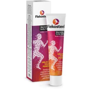 prikaz pakovanja flekosteel gela za zglobove i mišiće, 50ml