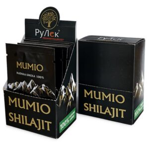 prikaz mumio šilajita u kesicama od po 10grama